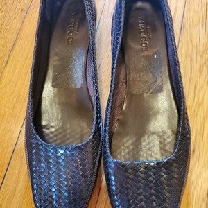 Stunning Women's Chocolate Brown Sesto Meucci Ballet Flat  11M